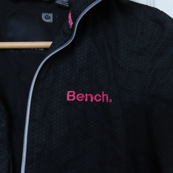 Bench Black, Pink, Grey Jacket Extra Small - Picture 3 of 6